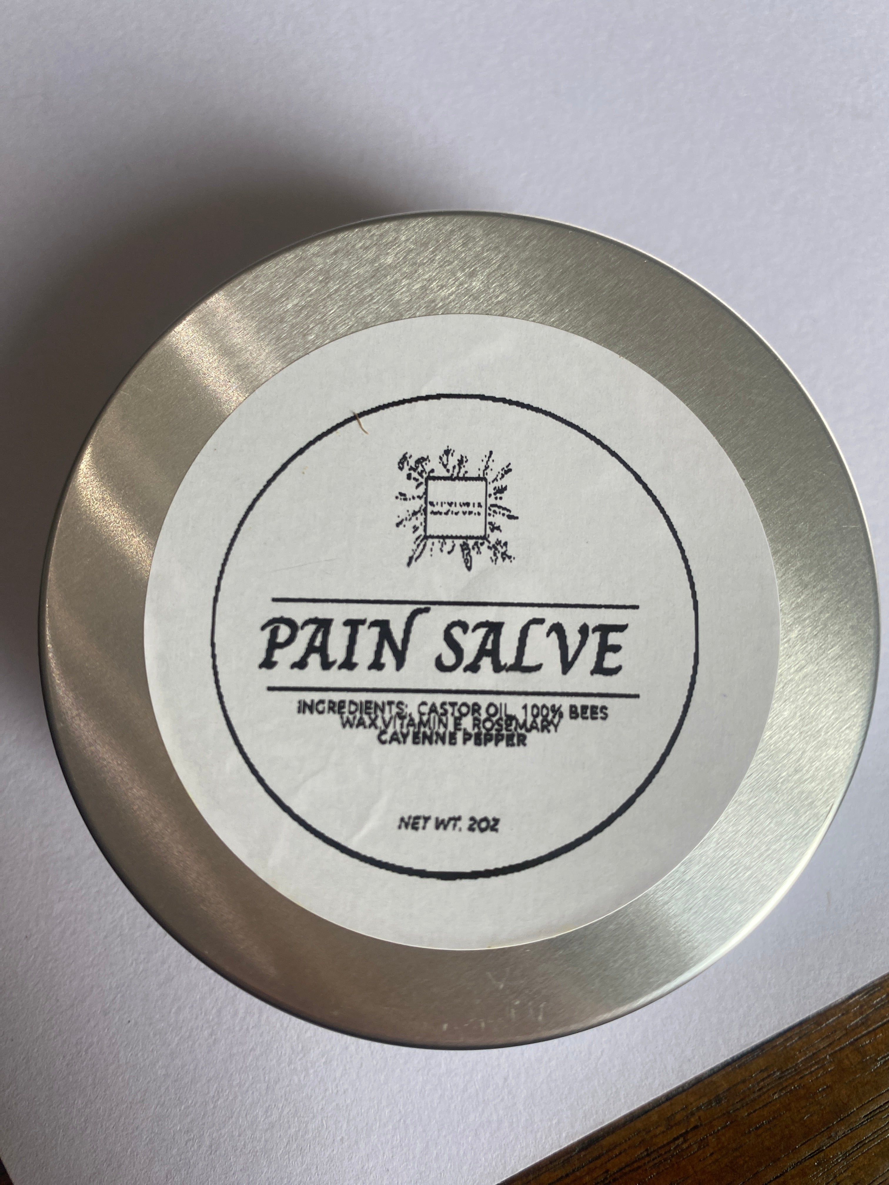 Mild Pain Salve + Cayenne Pepper