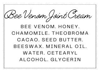 Bee Venom Joint Cream
