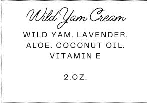 Wild Yam Cream