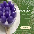 Lavender Massage Soap w/Loofa