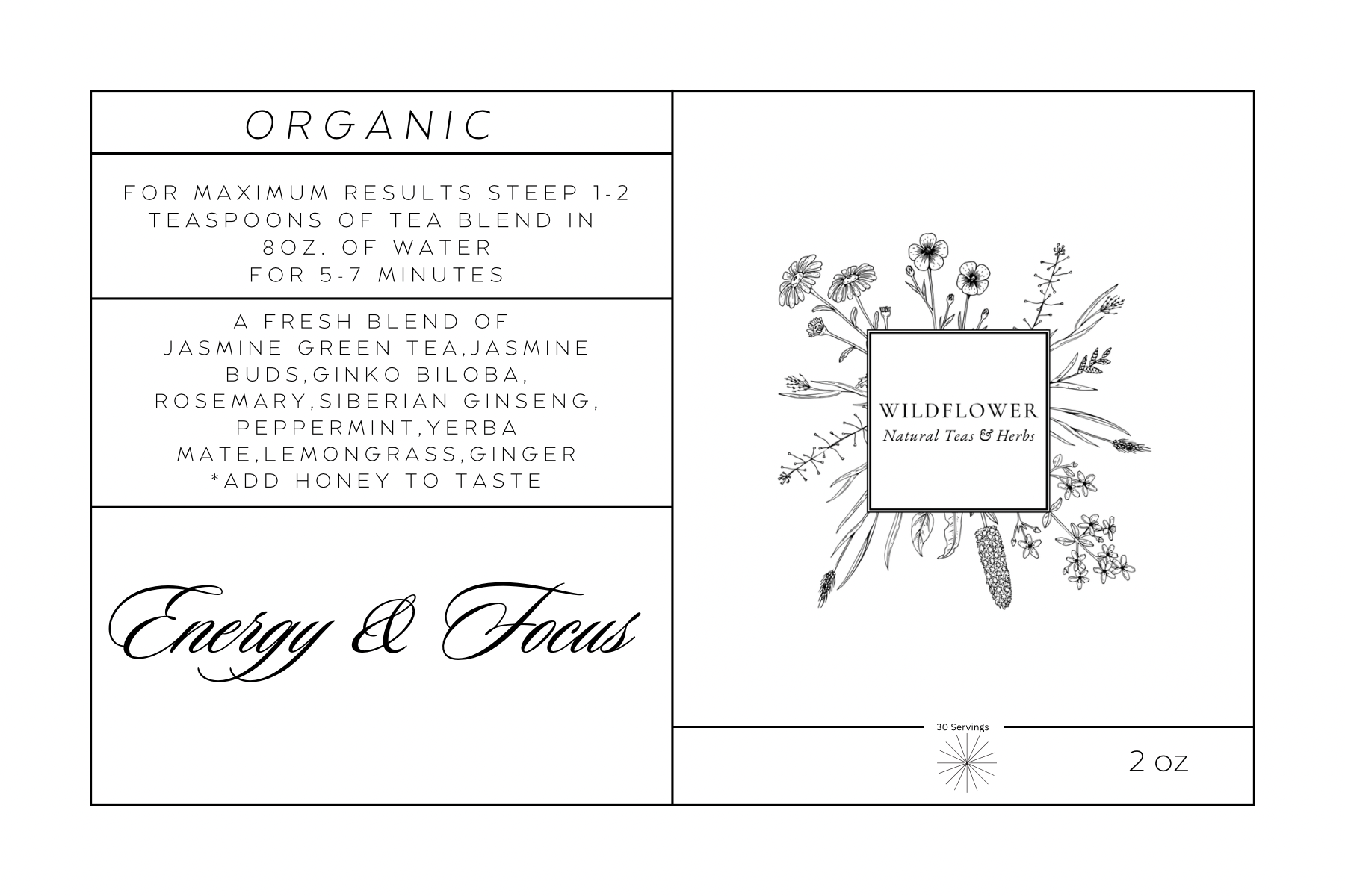 Energy & Focus Blend